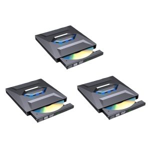 Aless™ 7-in-1 External USB DVD Drive & Blu-ray Player