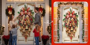 Christmas Bell Door Curtain（2D）