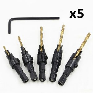 Premium HSS countersunk drill set