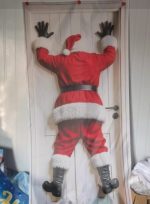 2D Santa Claus Door Decals (flat pattern)