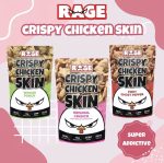 RAGE Crispy Chicken Skin 3 Pack, High-Protein Keto-Friendly Snack