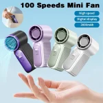 X688 3000mAh USB Rechargeable Handheld Mini Cooling Fan