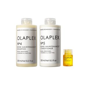 Olaplex Wash & Shine Hair Kit No.4, No.5 & No.7 for Frizz Control