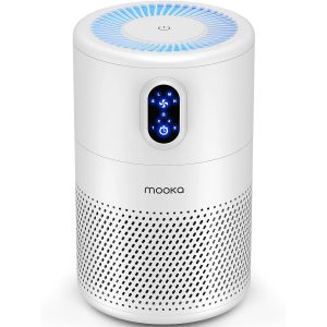 MOOKA H13 HEPA Air Purifier for Large Rooms up to 1076 ft²
